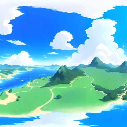 Anime Clouds — free Roblox GFX background skybox